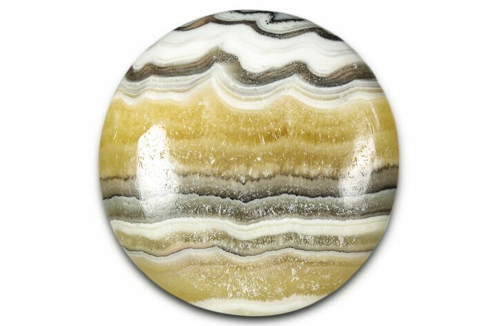 Polished Zebra Calcite - Mexico #342084